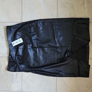 Dynamite faux leather skirt